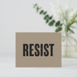 Cartão Postal Protesto Anti Trump Resistir Trump Protesto Anti P