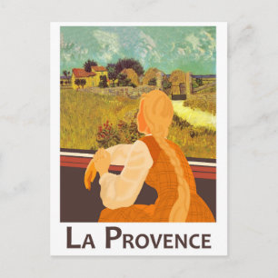 Cartão Postal Proveniência do Campo através do Comboio da Janela