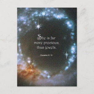 Cartão Postal Provérbios 31:10
