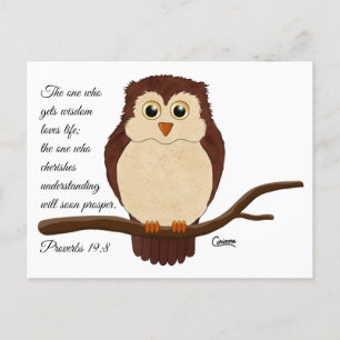 Cartão Postal Proverbs 19:8 - Cartão-postal