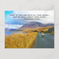 Proverbs 3:5-6 Confie no Senhor, Bela Irlanda