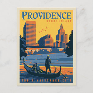 Cartão Postal Providence, Rhode Island   A Cidade do Renasciment