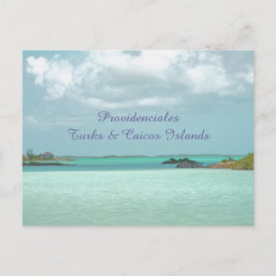 CARTÃO POSTAL PROVIDÊNCIAS / TURQUIAS & CAICOS I