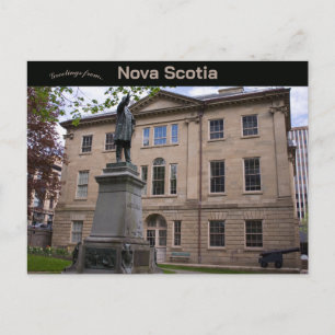 Cartão Postal Province House Halifax Nova Scotia Canadá