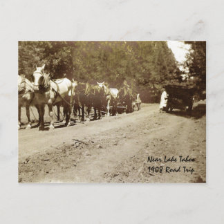 Cartão Postal Próximo de Tahoe - 1908