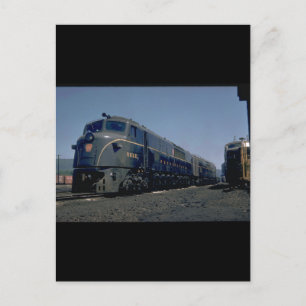 Cartão Postal PRR Baldwin "Shark" #5753_Trains