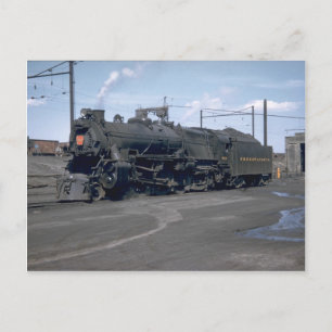 Cartão Postal PRR classe elétrica GG1