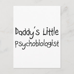 Cartão Postal Psicobiologista Pequeno pai