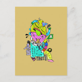 Cartão Postal psicopata