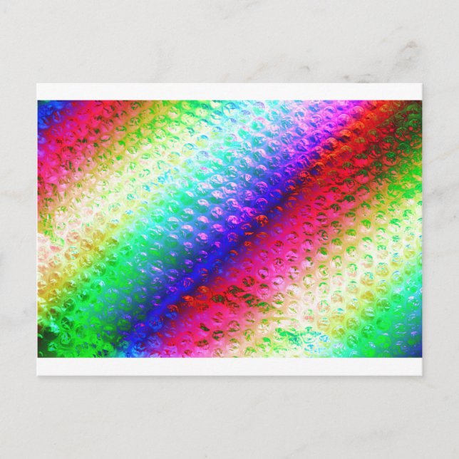 Cartão Postal Psíquica do Bubblewrap (Frente)