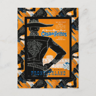 Cartão Postal Publicidade Antiga, Casa de Fritos