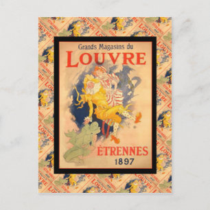 Cartão Postal Publicidade Antiga, França, Etrennes 1897