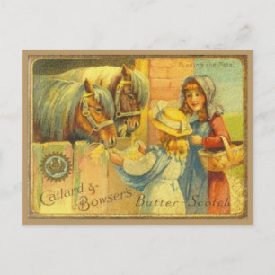 Cartão Postal Publicidade venenosa, Callard e Bowser Butterscot