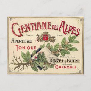 Cartão Postal Publicidade Vintage