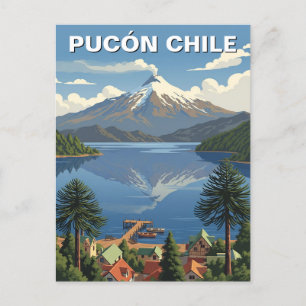 Cartão Postal Pucon Chile Viagem