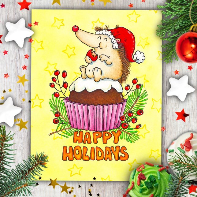 Cartão Postal Pudim de Natal (Criador carregado)