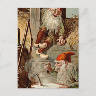 Cartão Postal "Pudim in the Barn" por Jenny Nystrom