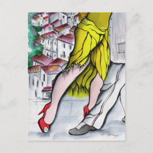 Cartão Postal Pueblo Blanco Tango