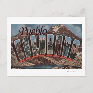 Cartão Postal Pueblo, Colorado - Grandes Cenas de Letra