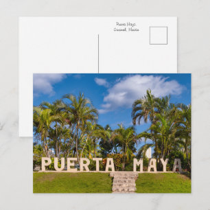 Cartão Postal Puerta Maya Paradise