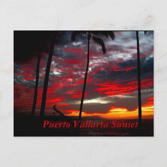 Cartão Postal Puerto Vallarta, México (Frente)