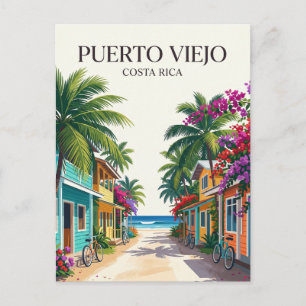 Cartão Postal Puerto Viejo de Talamanca Costa Rica