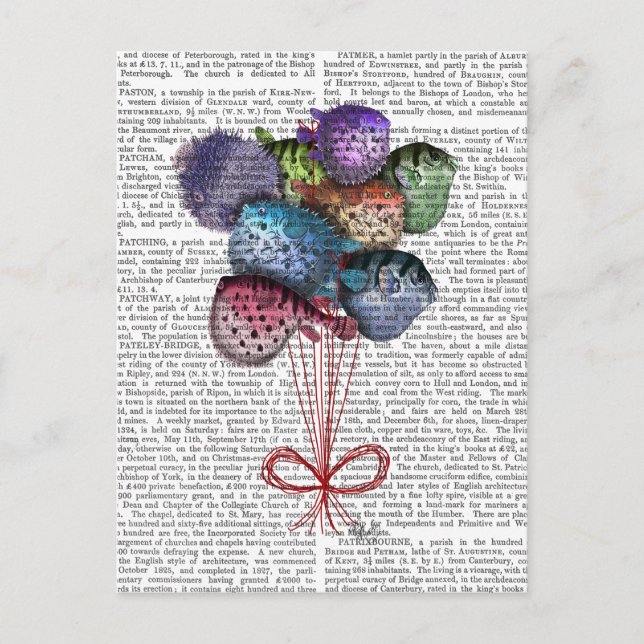 Cartão Postal Puffer Fish Balloons (Frente)