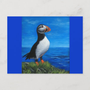 Cartão Postal Puffin Atlântico