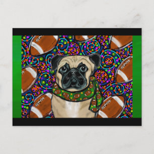 CARTÃO POSTAL PUG