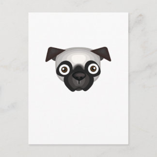 Cartão Postal Pug Dog Breed - Meu Oásis Canino