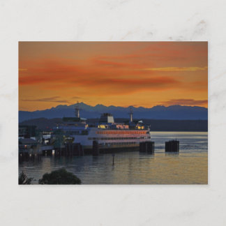 Cartão Postal Puget Sound Sunset