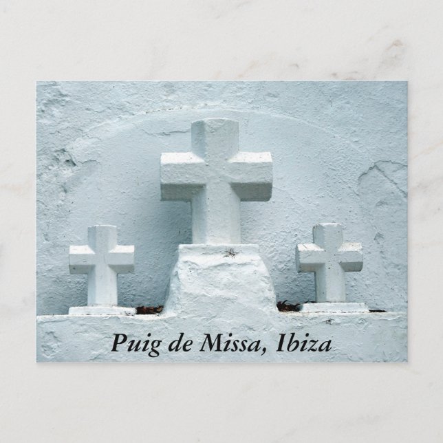 Cartão Postal Puig de Missa, Ibiza (Frente)