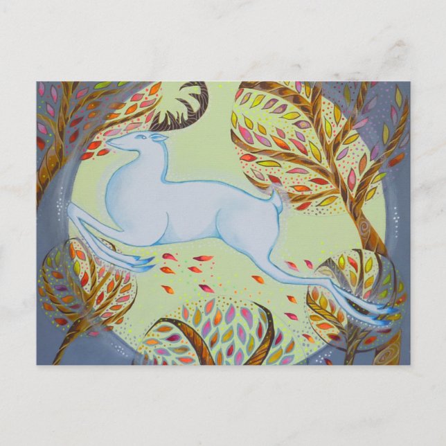 Cartão Postal Pulando White Hart. (Frente)