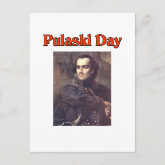 Cartão Postal Pulaski Day
