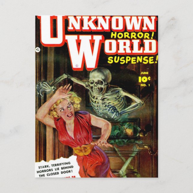 Cartão postal Pulp Science Fiction #2 (Frente)