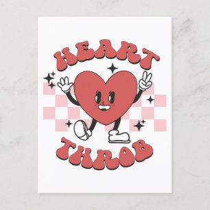 Cartão Postal Pulsação do Coração de São Valentim
