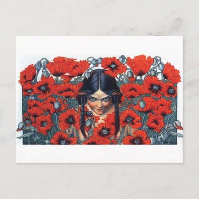 Cartão Postal pulurs du mal (Frente)