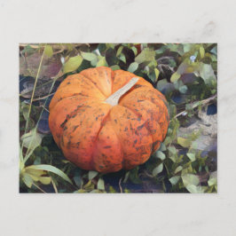 Cartão Postal Pumpkin Art
