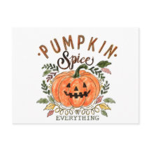 Pumpkin especiarias, Cartão-postal de Coleção de H