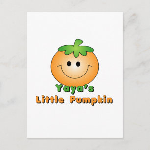 Cartão Postal Pumpkin pequeno de YaYa