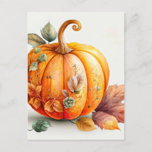 Cartão Postal Pumpkin Recheado Fresosamente