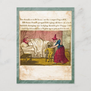Cartão postal Punch & Judy Story Plate IV