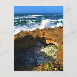 Cartão Postal Punchbowl, Newport, Oregon