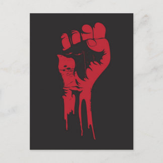 Cartão Postal punho com fechamento