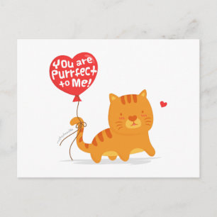 Cartão Postal Punição Divertida Amor Humor Gatinho Gato Cartoon