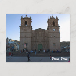 Cartão Postal Puno, Perú, Puno Cathedral 
