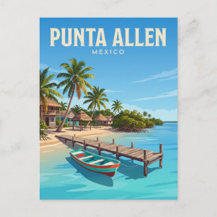 Cartão Postal Punta Allen México