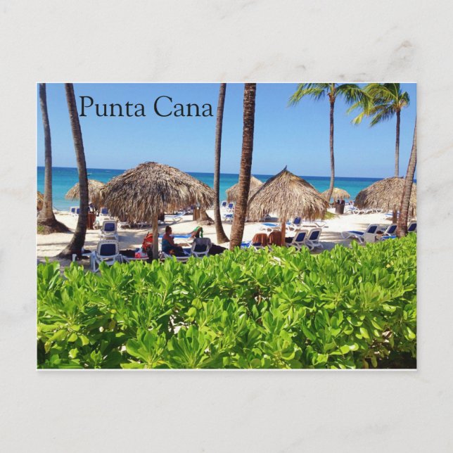 Cartão postal Punta Cana (Frente)