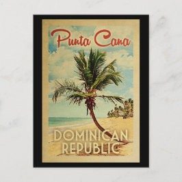 Cartão Postal Punta Cana Postcard República Dominicana Vintage