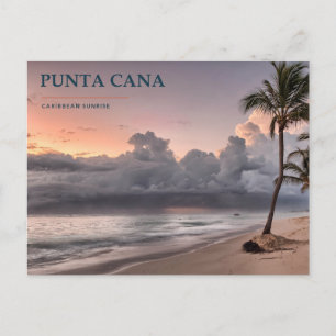 Cartão Postal Punta Cana Sunrise e Palm Shore